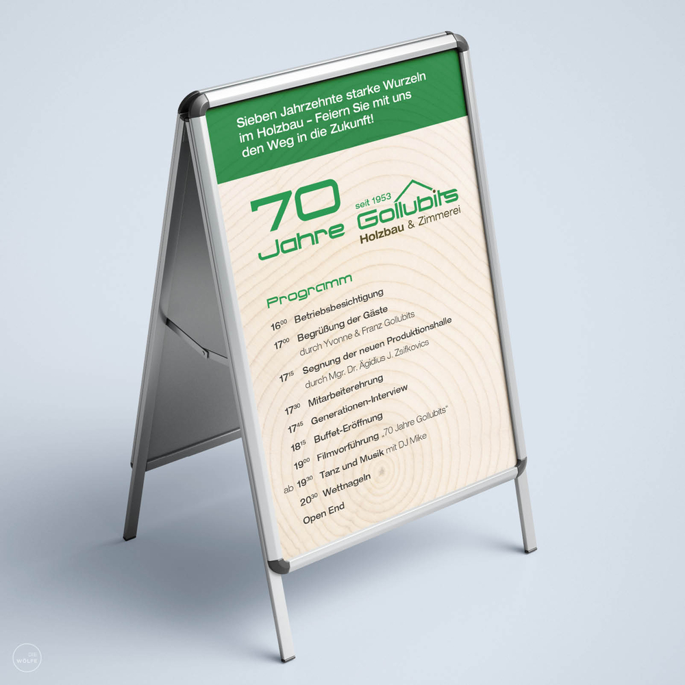 70 Jahre Gollubits Poster