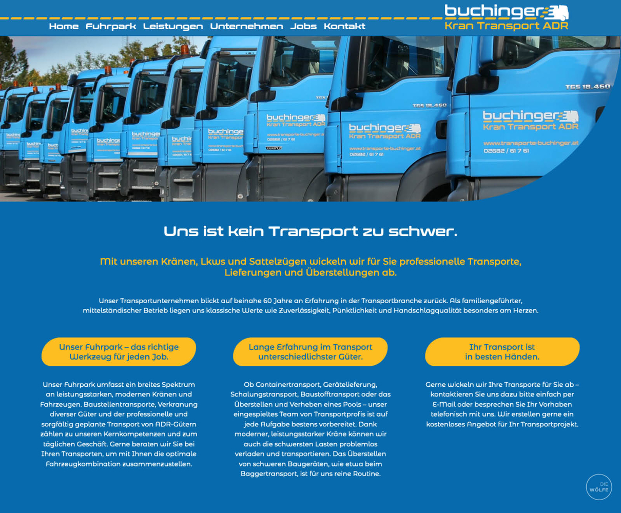 Buchinger Website