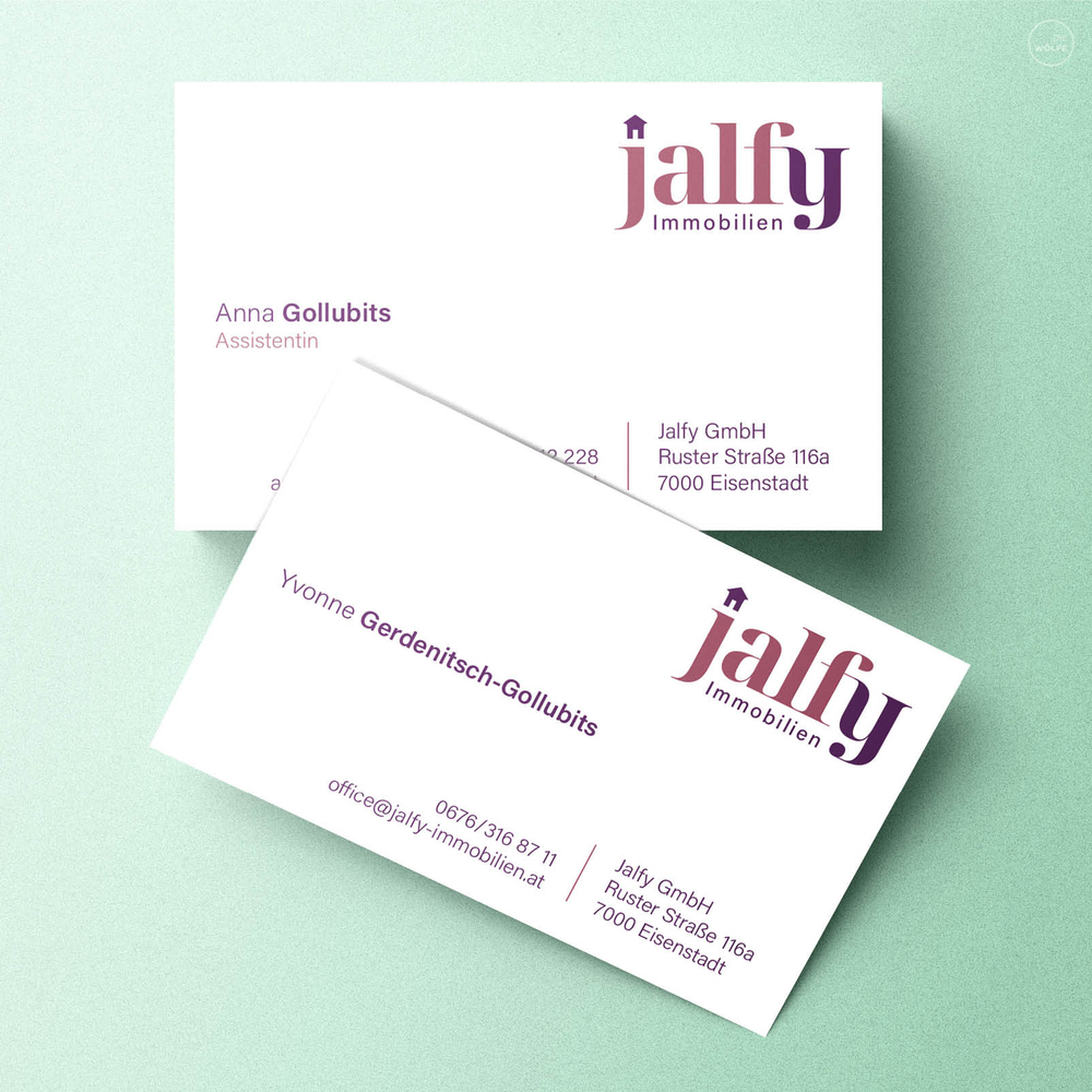 jalfy Visitenkarten