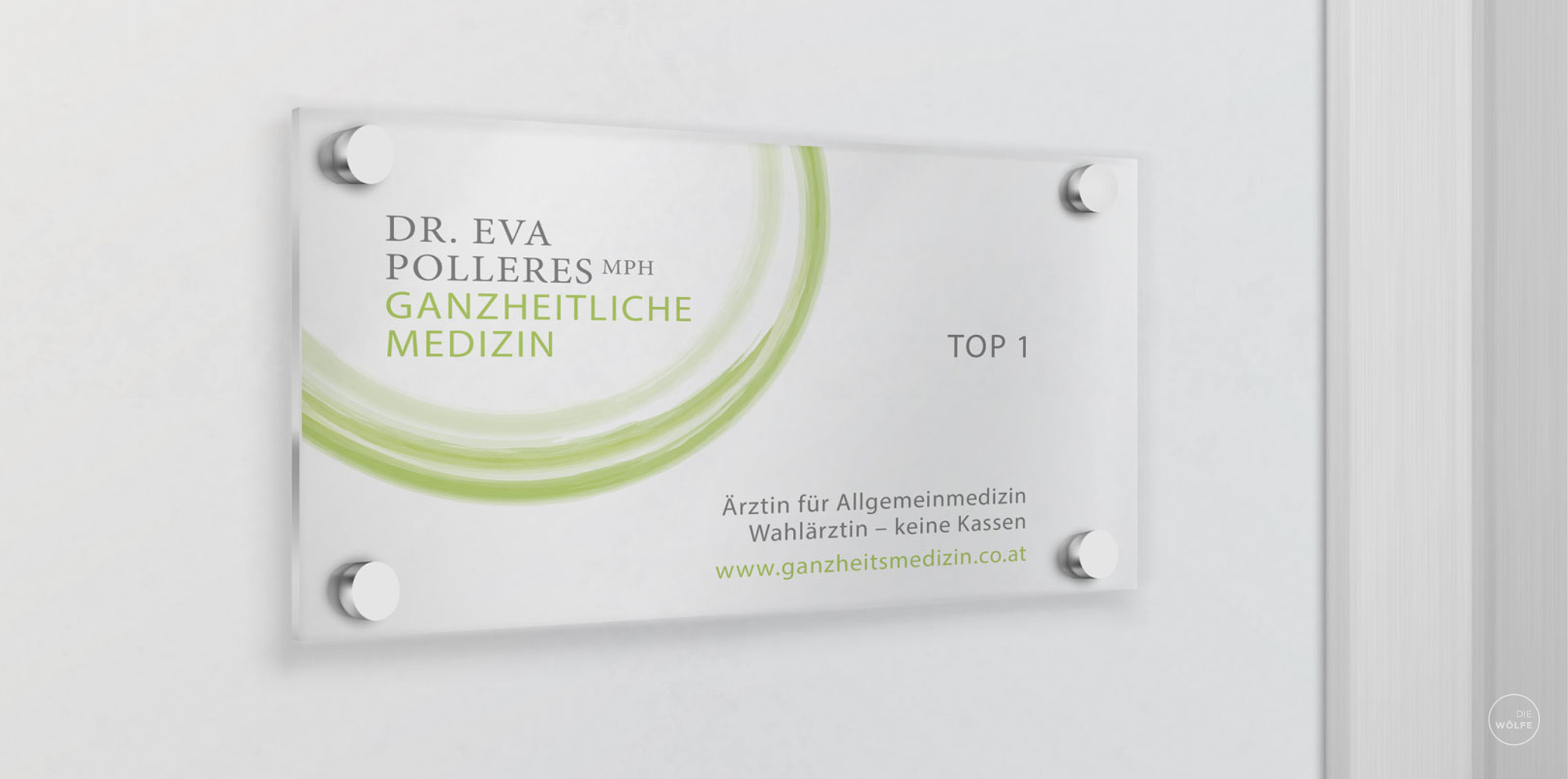 Dr. Polleres Türschild