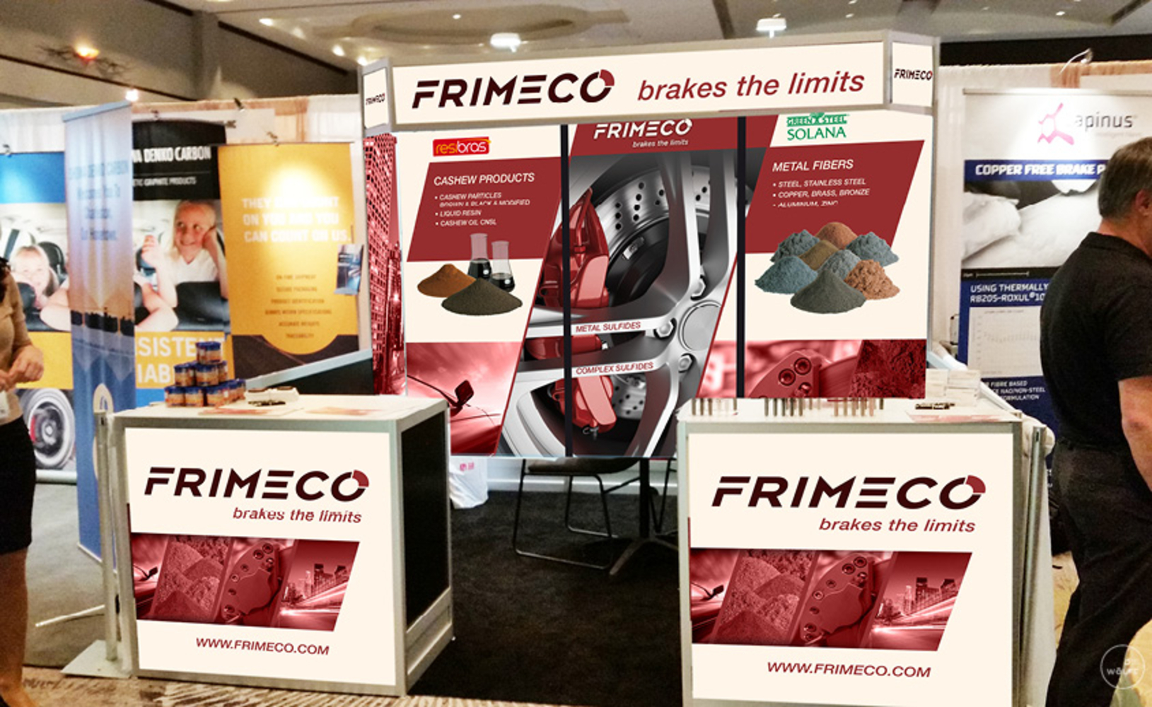 Frimeco Messestand-Design USA 