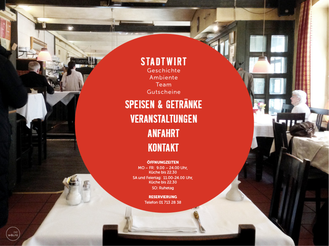 Stadtwirt Website