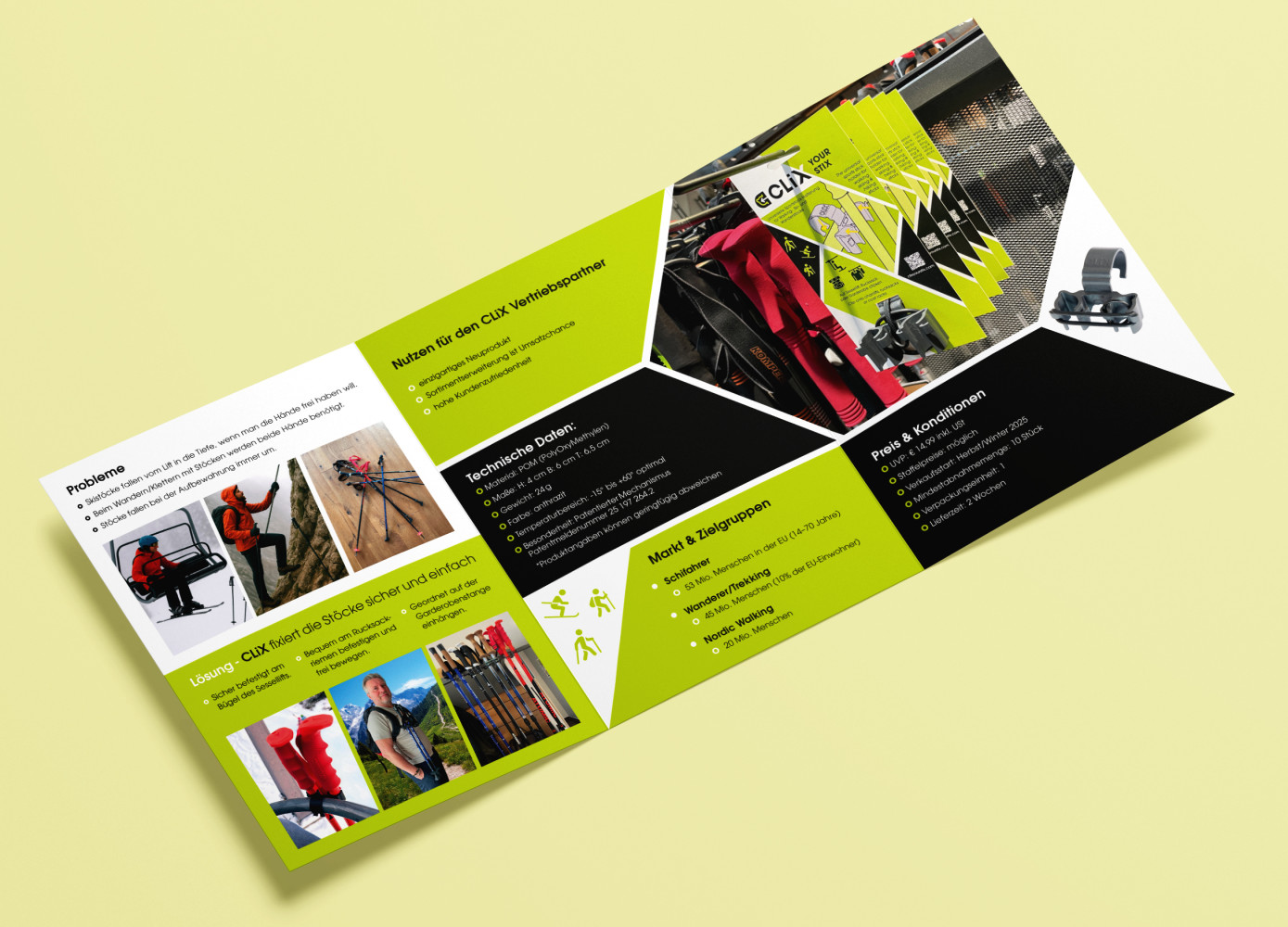 CLiX Factsheet / Flyer Innenseite